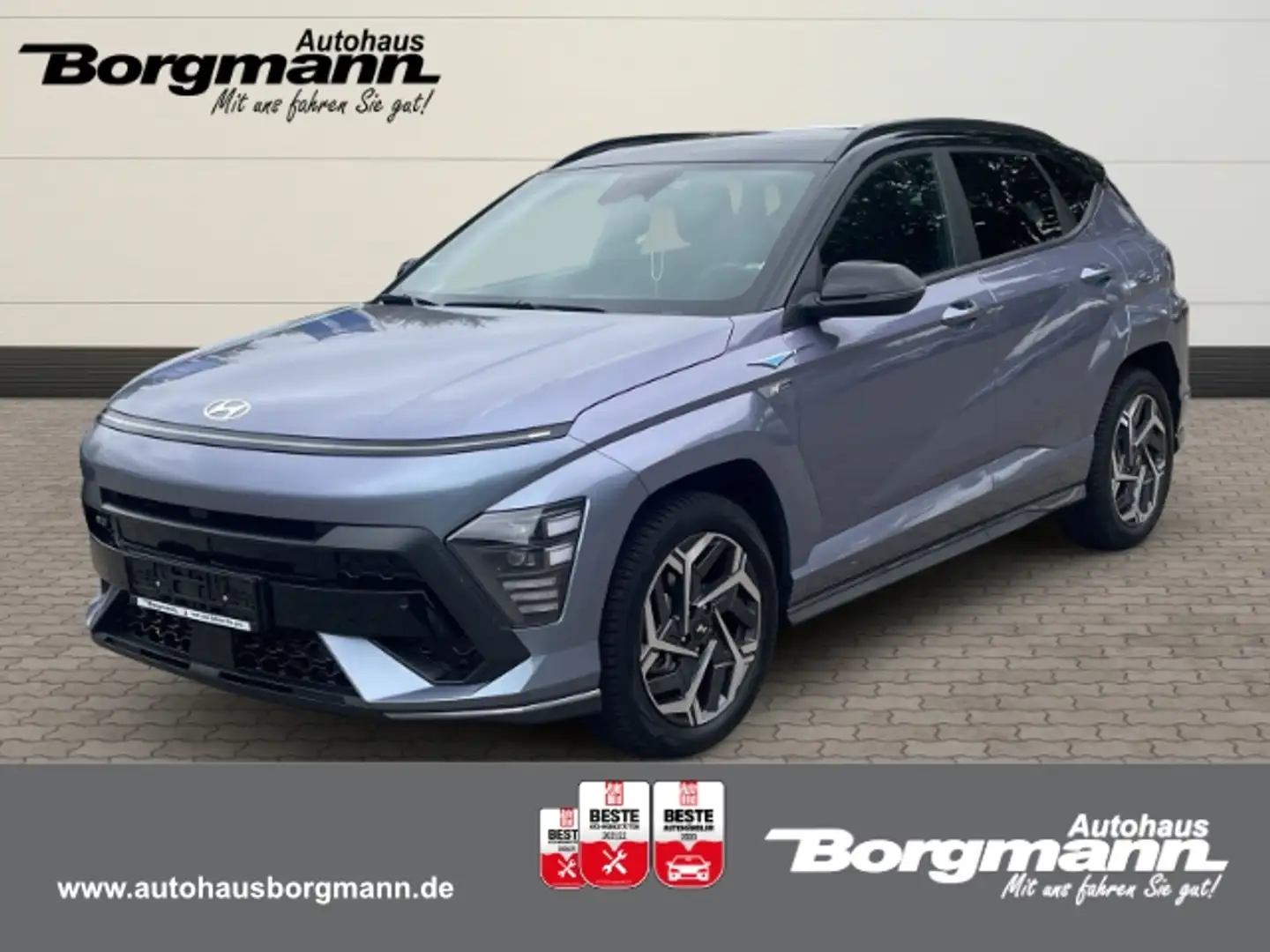 Hyundai KONA N Line 1.0 Apple CarPlay - Rückfahrkamera - Keyles Blau - 1