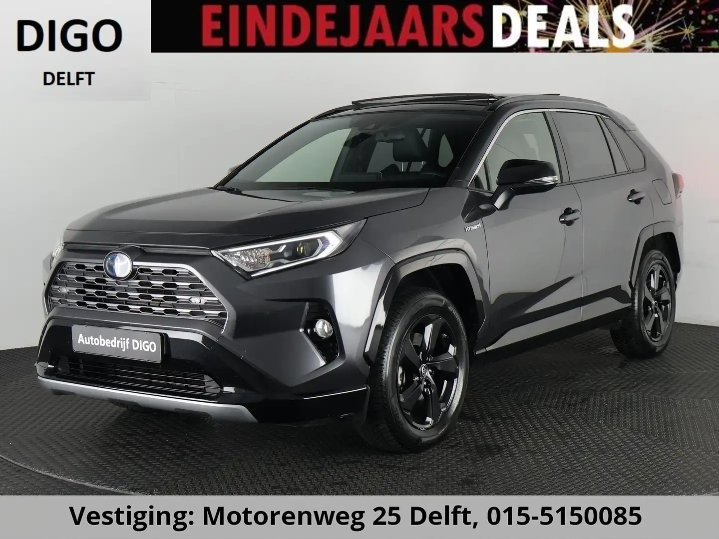 Toyota RAV 4 2.5 EXECUTIVE PACK BITONE SCHUIFDAK GARANTIE 2029 Gris - 1