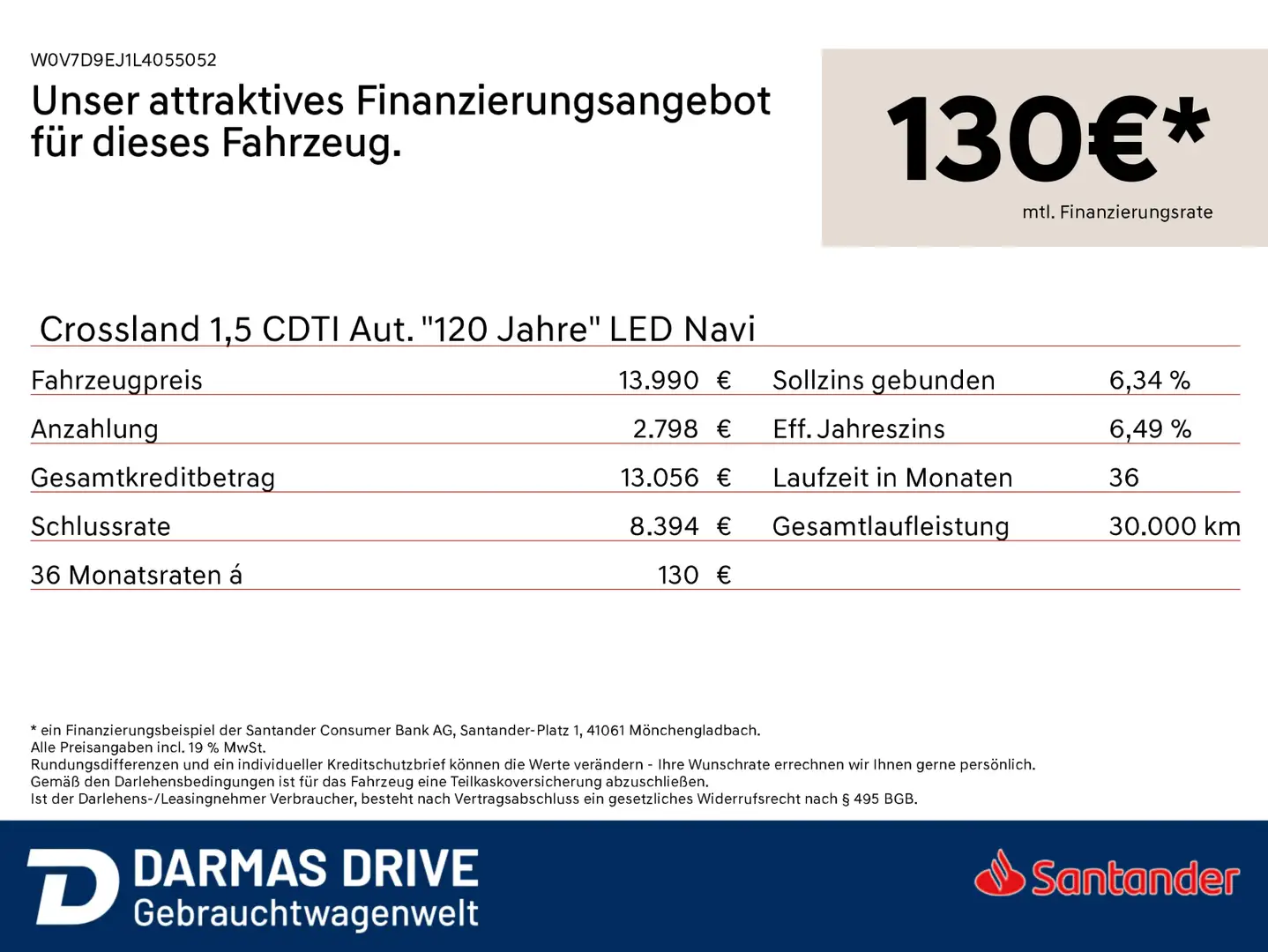 Opel Crossland X Crossland 1,5 CDTI Aut. "120 Jahre" LED Navi - 2