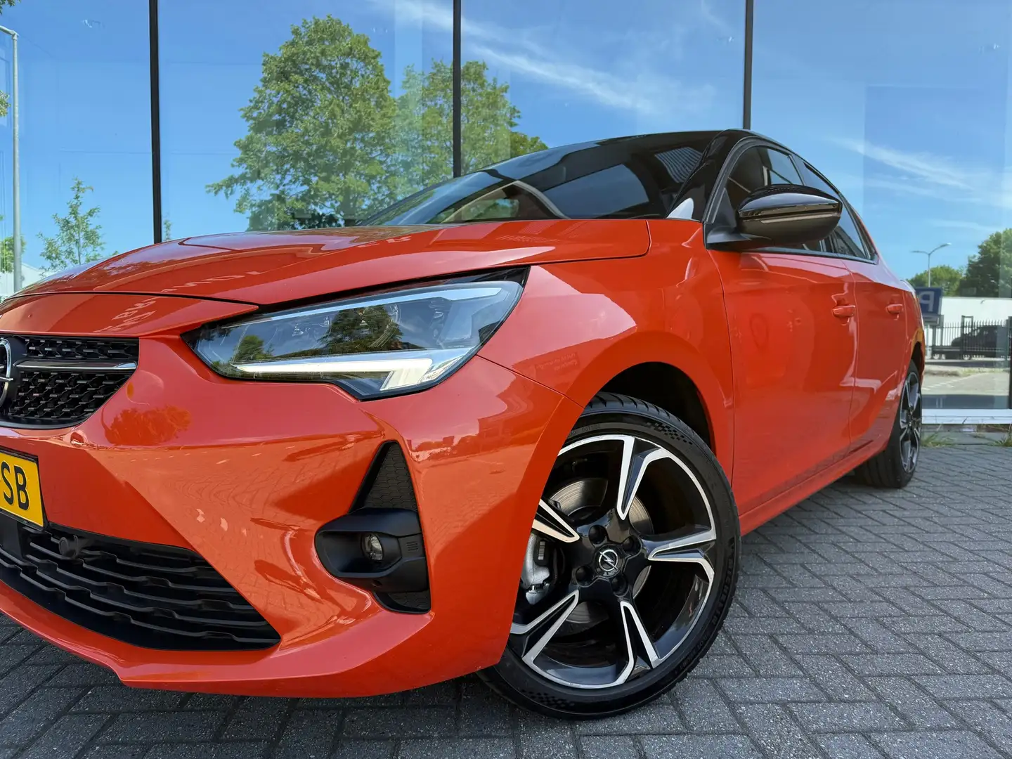 Opel Corsa 1.2 Turbo GS Line - Android/ Apple CarPlay - Airco narančasta - 2