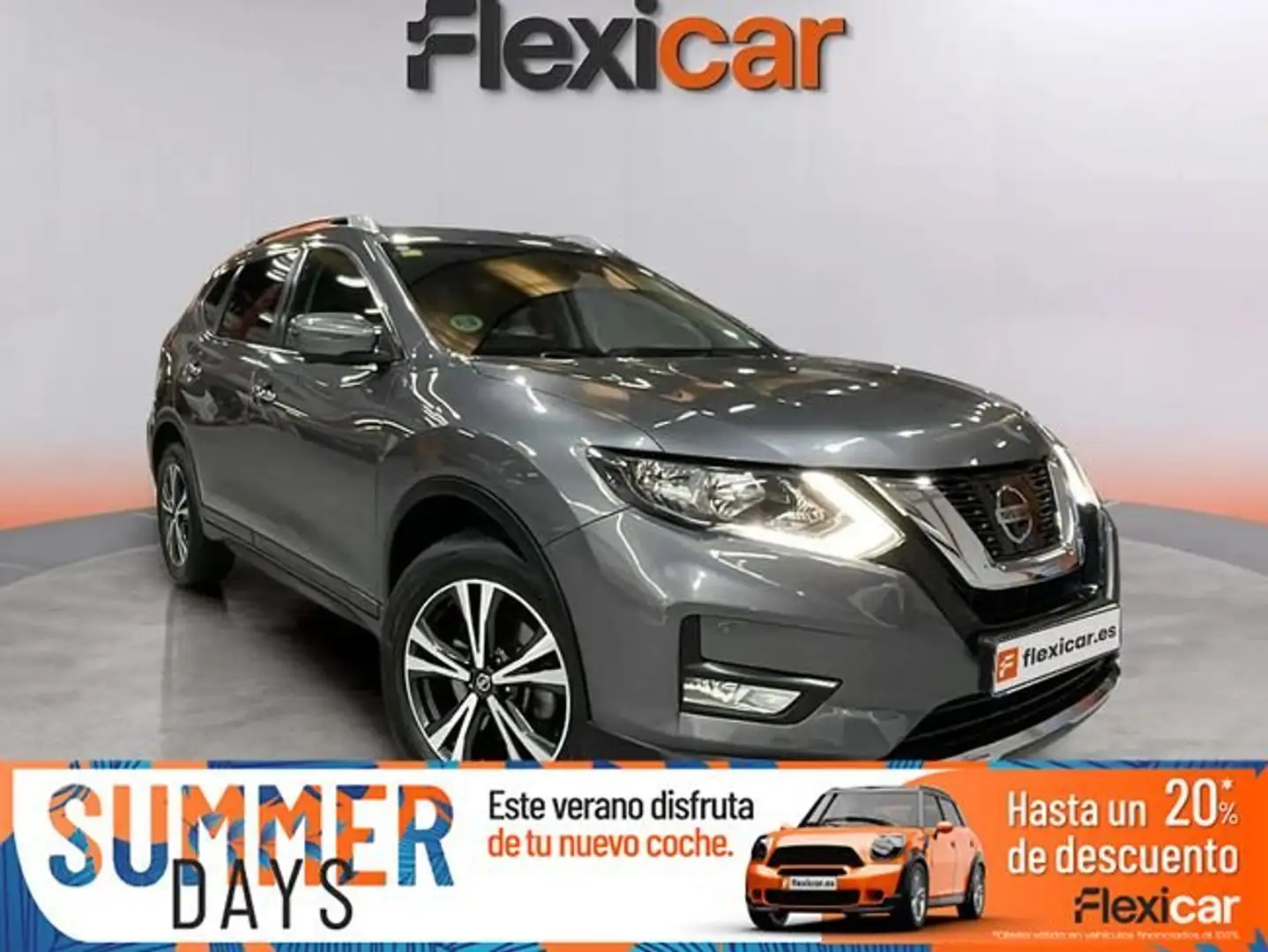 Nissan X-Trail 5P+dCi+130+kW%28177+CV%29+Xtronic+N-CONNECTA Gris - 1