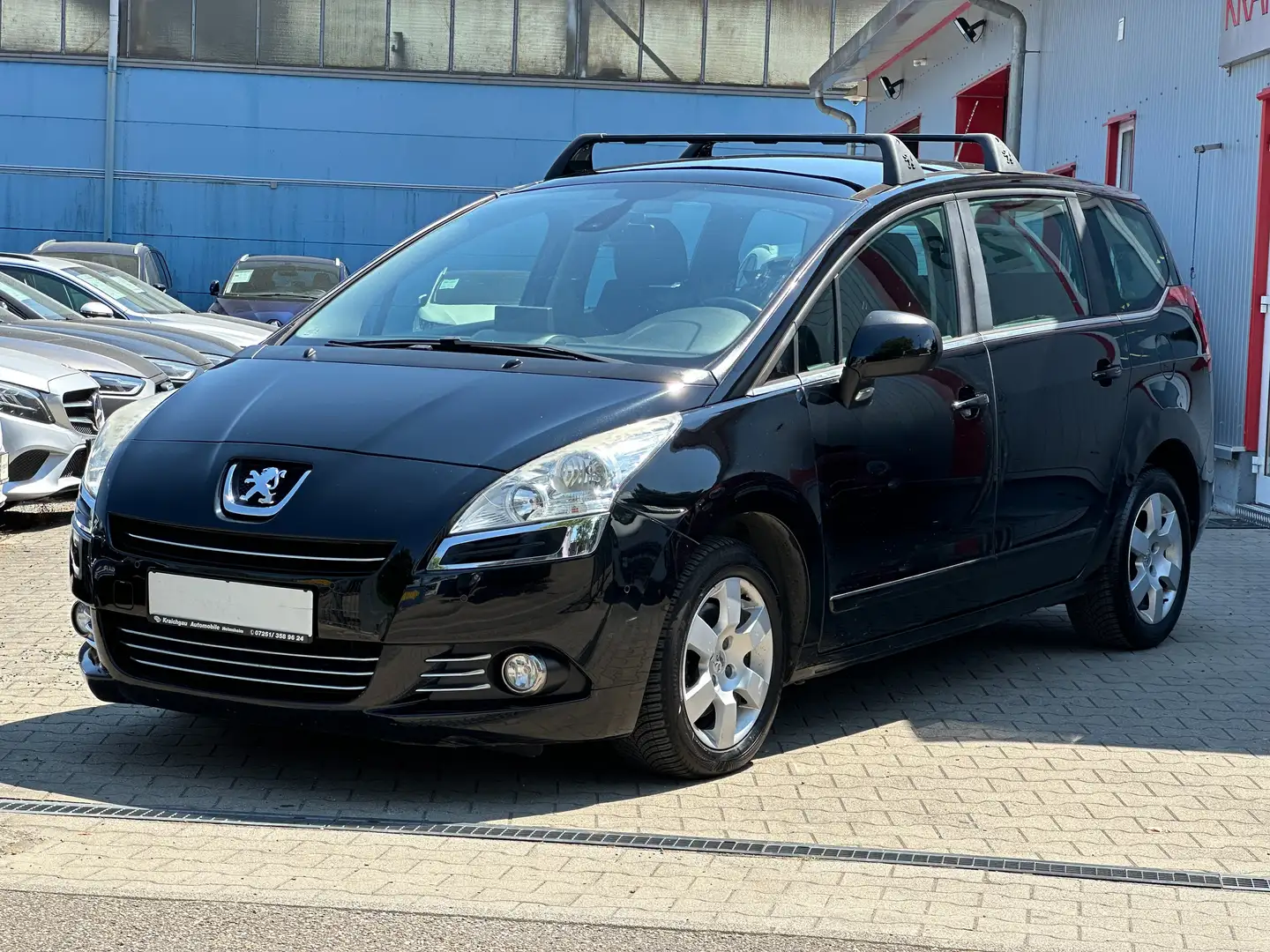 Peugeot 5008 2.0 HDI*7-Sitze*AHK*Panorama*Navi*Klimaauto*SR+WR Schwarz - 1