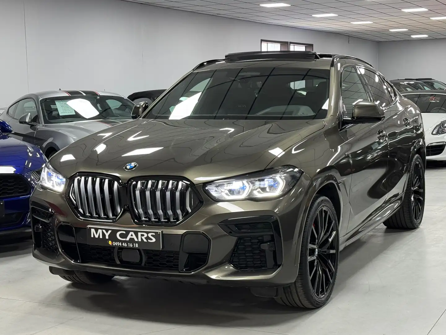 BMW X6 3.0 D 286 Cv Pack-M Lazer Pano Airmatic Massages Grau - 1