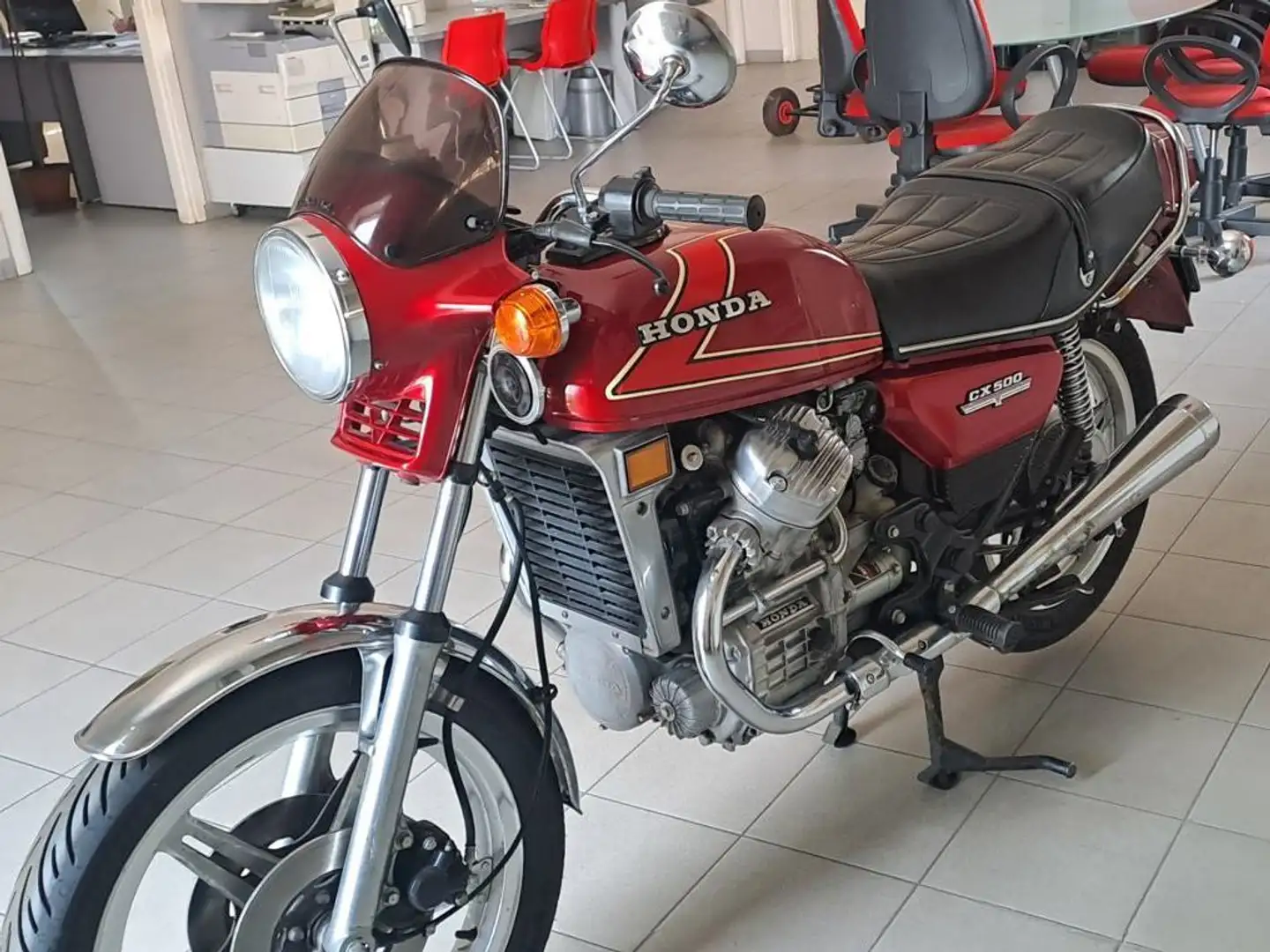 Honda CX 500 Rosso - 2