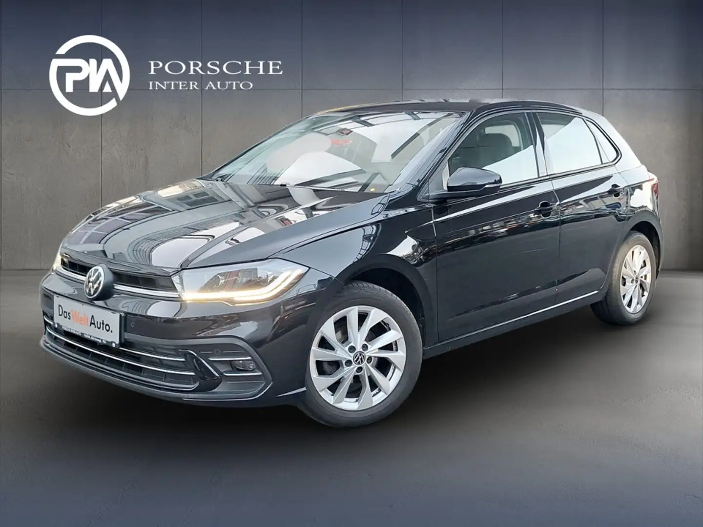 Volkswagen Polo VI Style Schwarz - 1