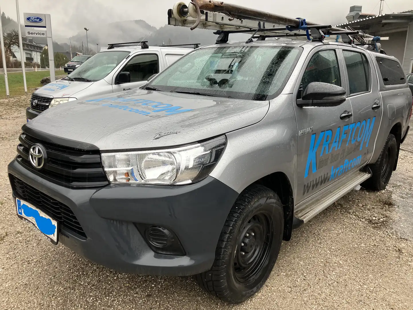 Toyota Hilux Hilux DK Country 4WD 2,4 D-4D Country Argent - 1