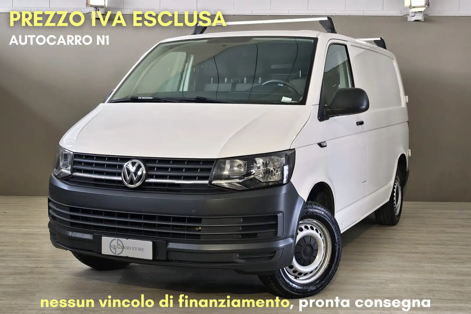 Volkswagen Transporter Transporter N1 2.0 TDI 102CV Business Euro6 Bianco - 1