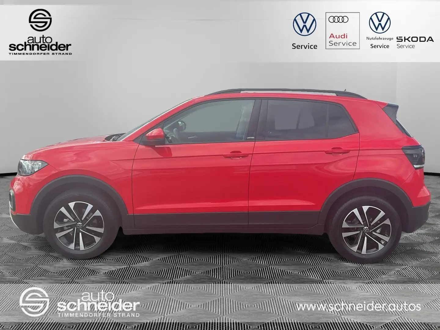 Volkswagen T-Cross T-Cross 1.0 TSI United APP Klimaautomatik ACC Si Rouge - 2