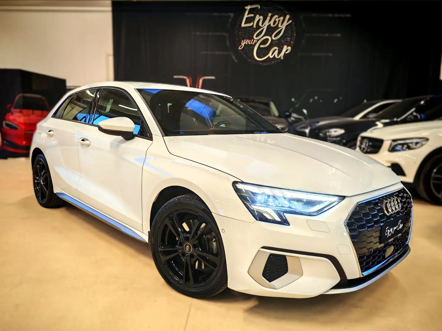 Audi A3 Sportback 35 1.5 TFSI mhev s-tronic Bianco - 1