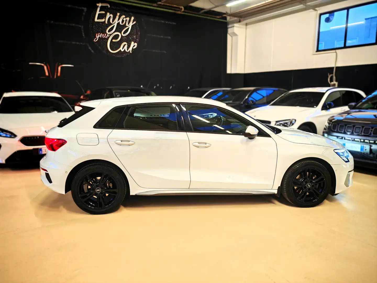 Audi A3 Sportback 35 1.5 TFSI mhev s-tronic Bianco - 2