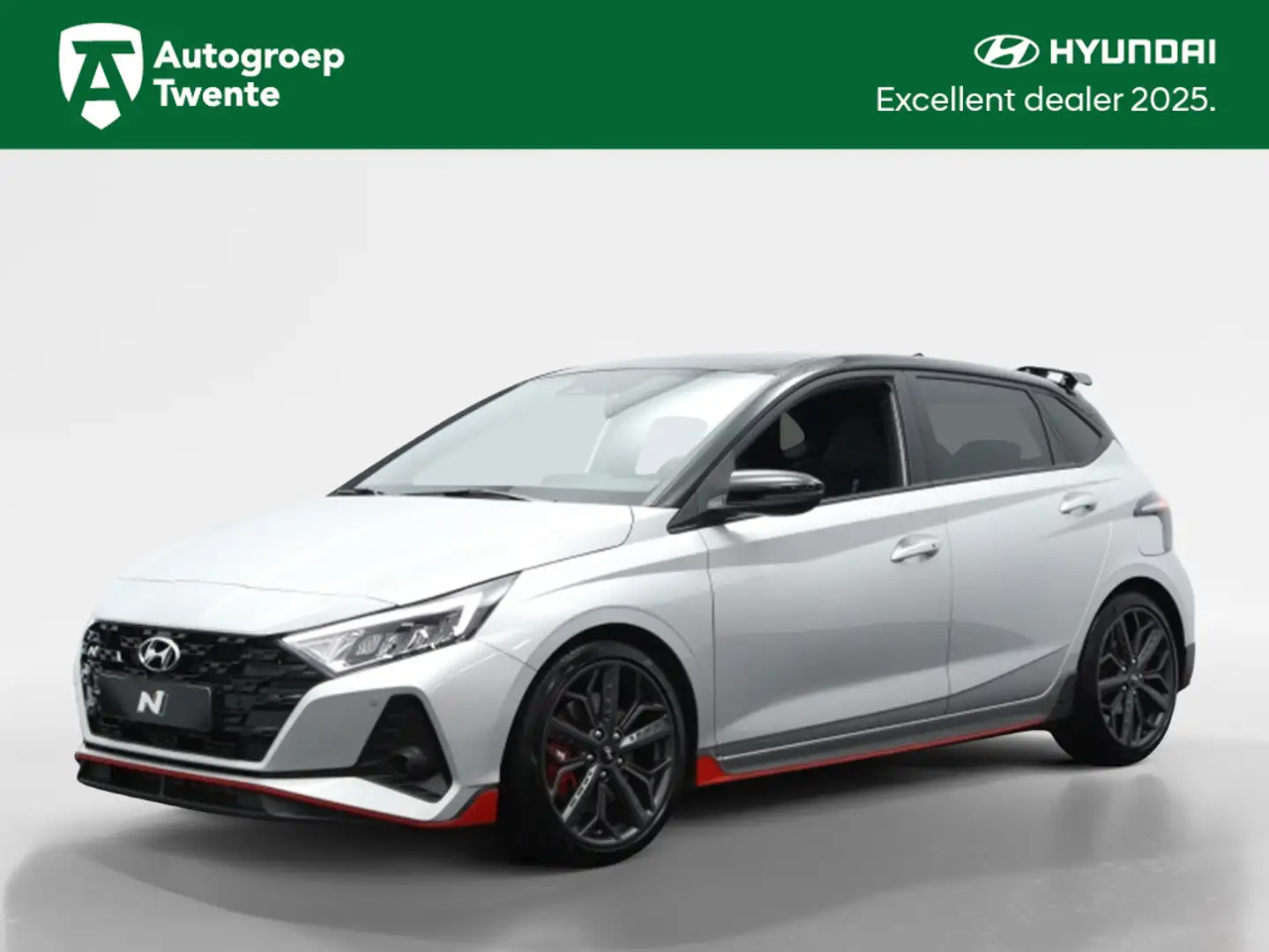 Hyundai i20 1.6 N Performance 204PK | Schaalstoelen | Navigati Gris - 1