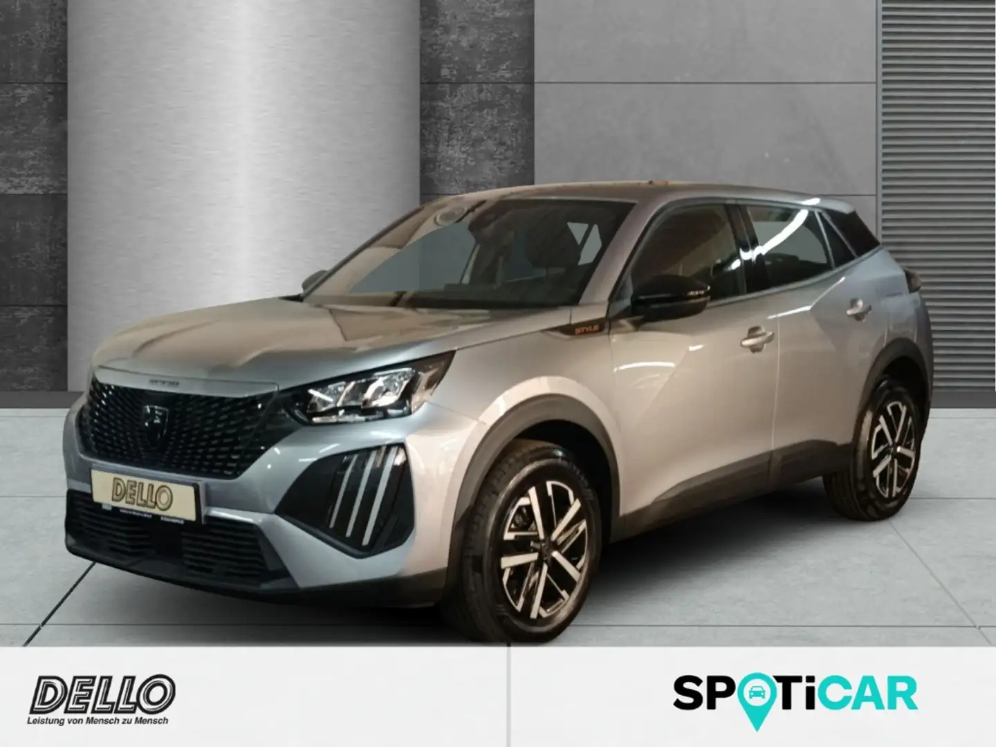 Peugeot 2008 Hybrid 136 Style 1.2 LED Apple CarPlay Android Aut Grau - 1