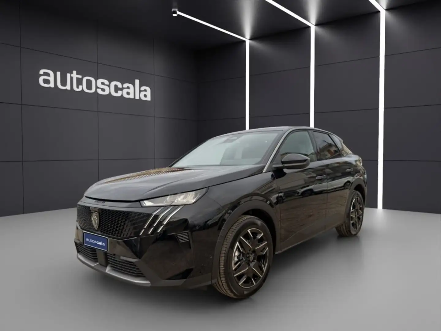 Peugeot 3008 Hybrid 145 e-DCS6 Allure Schwarz - 1