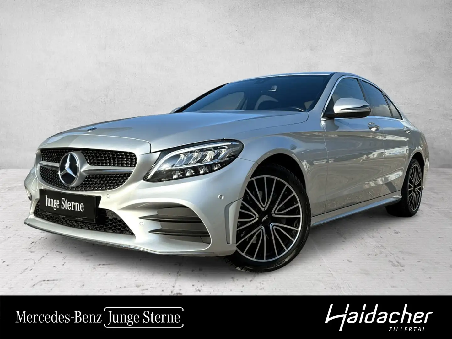Mercedes-Benz C 220 d 4MATIC AMG RKam PTS Shz LED Sportpaket Grau - 1