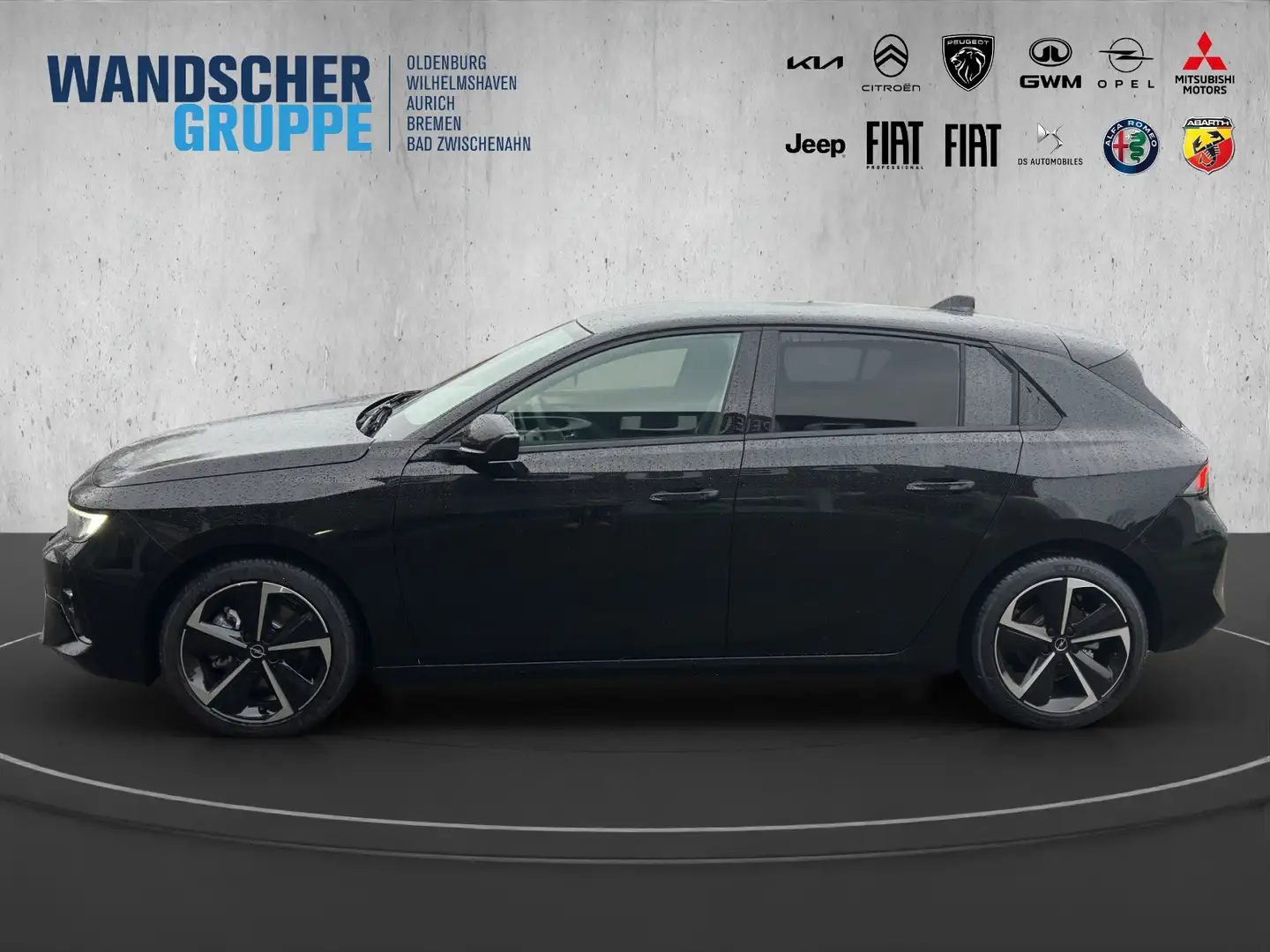 Opel Astra L 1.2 Turbo MHEV GS Line +360+LED Zwart - 2