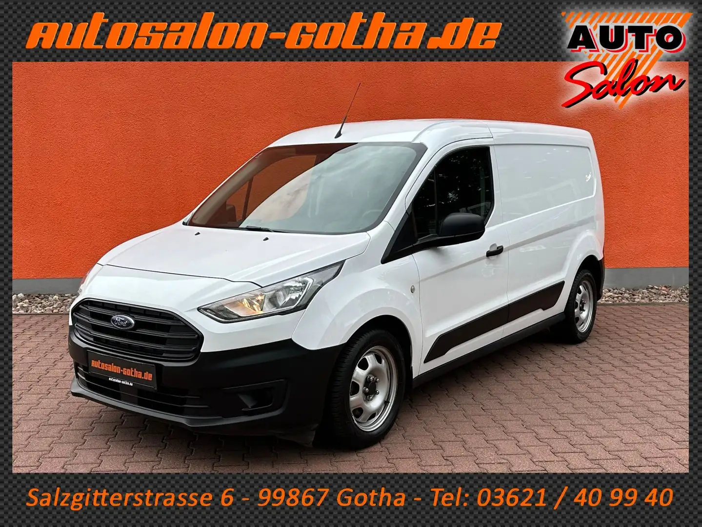 Ford Transit Connect Kasten lang Klima Weiß - 1