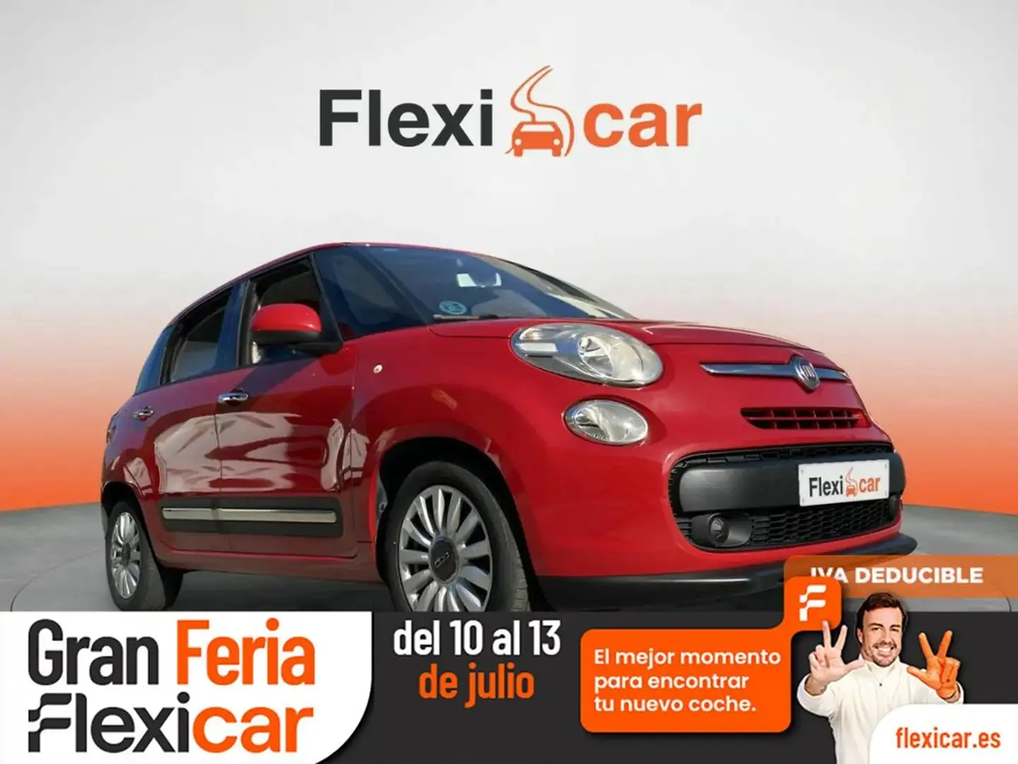 Fiat 500L 1.4 Pop Star Rojo - 1