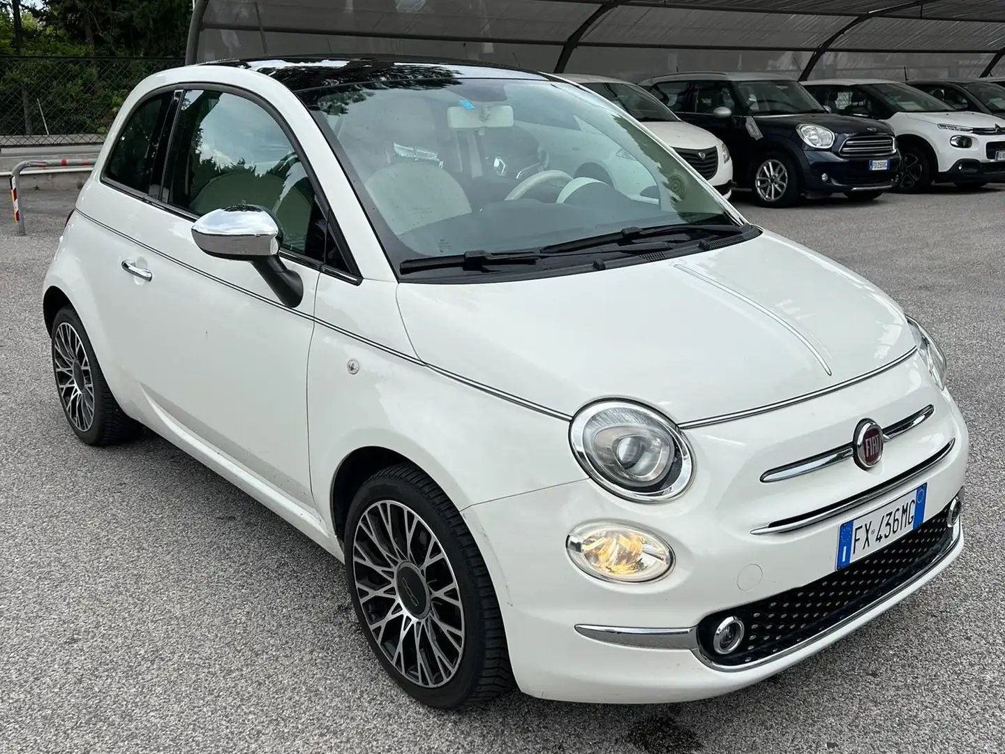 Fiat 500 500 1.3 mjt Lounge 95cv my18 Blanco - 1