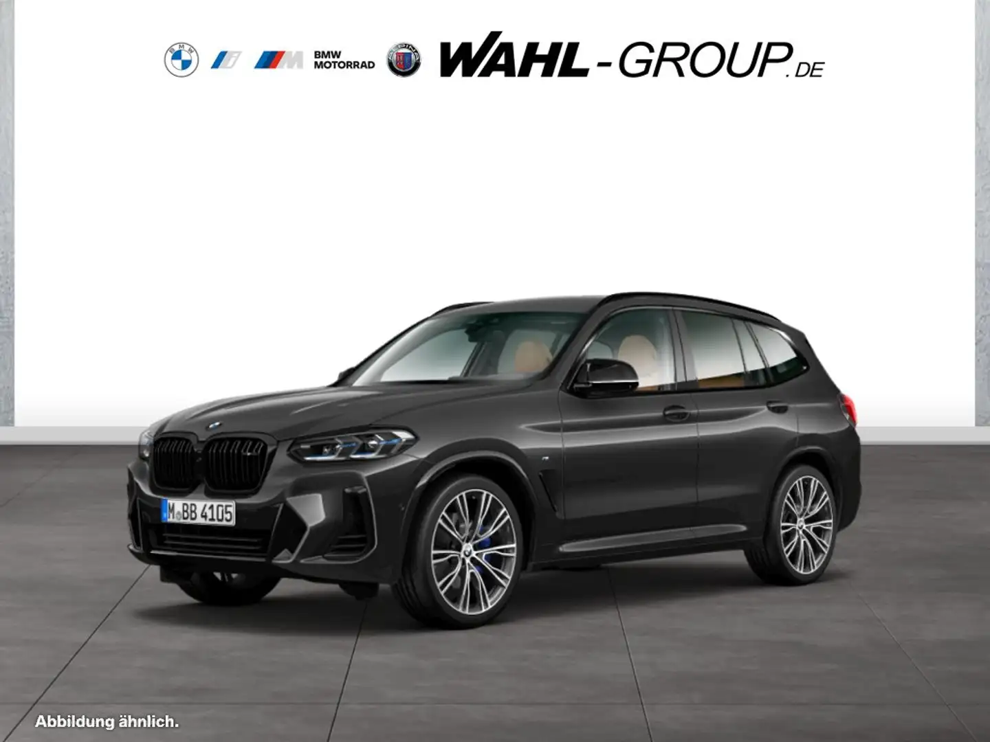 BMW X3 M 40d AHK Standhzg. Sensatec DrAss Laser HUD Gris - 1