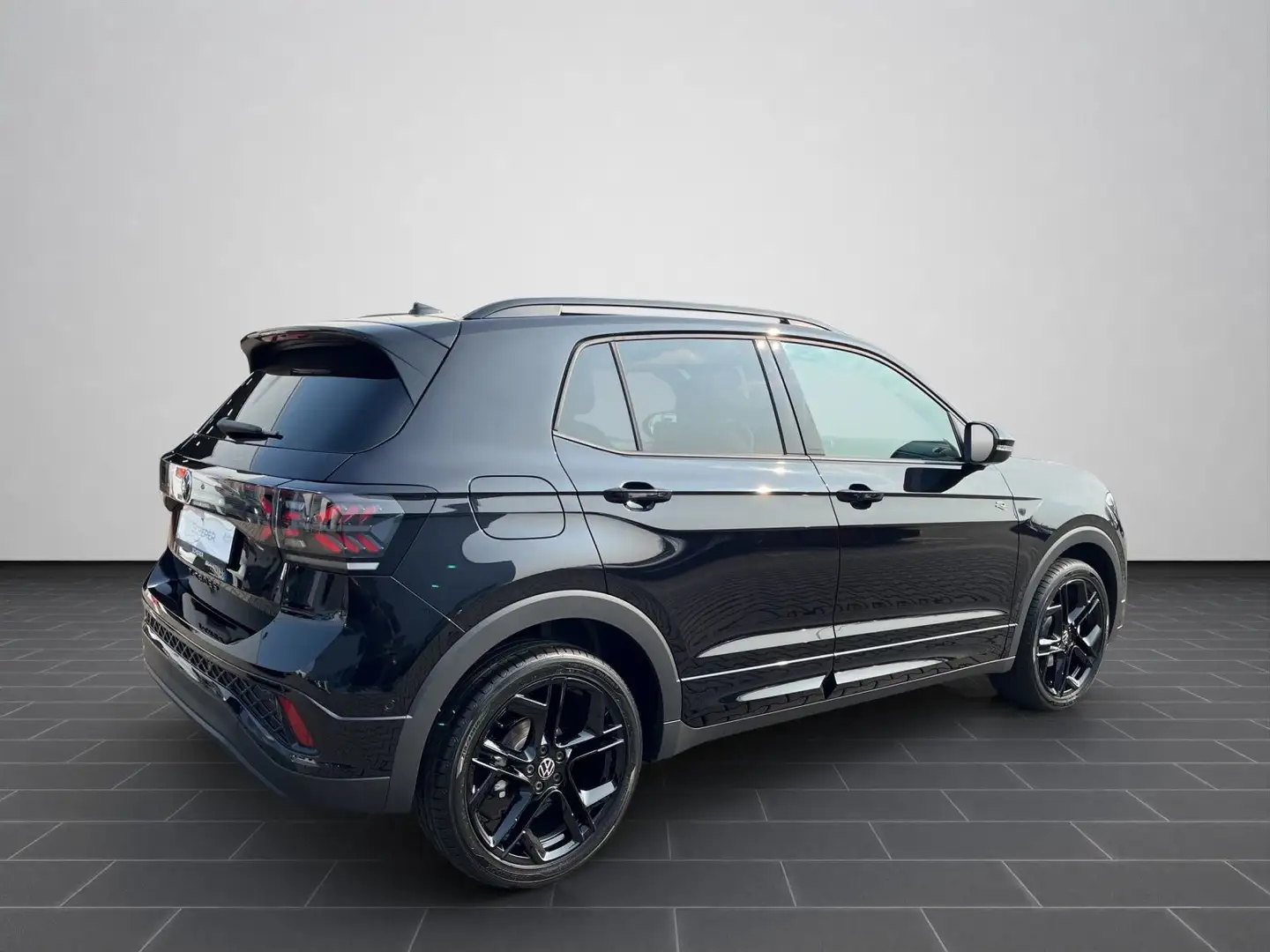 Volkswagen T-Cross R-Line 1.5 l TSI DSG / ALL Black / LED / Schwarz - 2