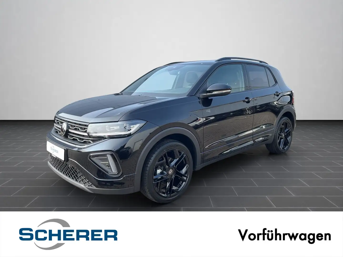 Volkswagen T-Cross R-Line 1.5 l TSI DSG / ALL Black / LED / Schwarz - 1