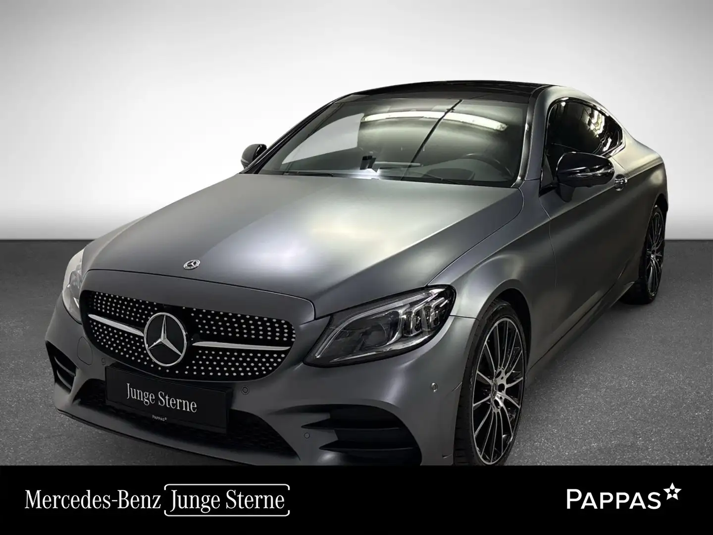Mercedes-Benz C 220 d 4MATIC Coupé Airm SHZ EASY-PACK Grau - 1