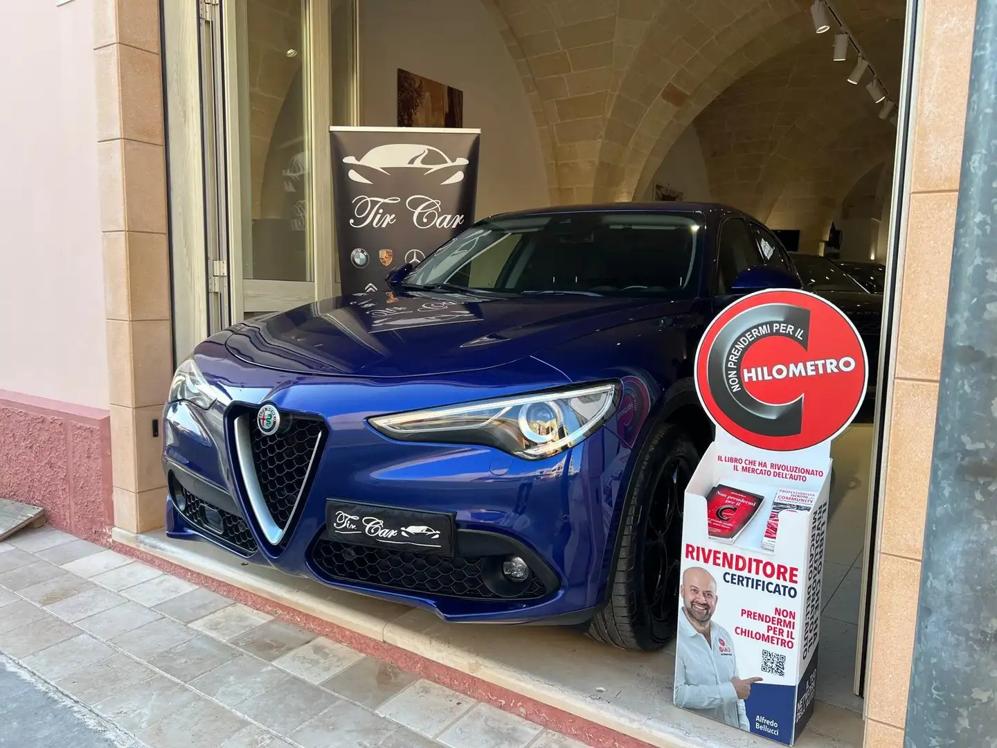 Alfa Romeo Stelvio Stelvio 2.2 t Sprint Q4 190cv auto Bleu - 1