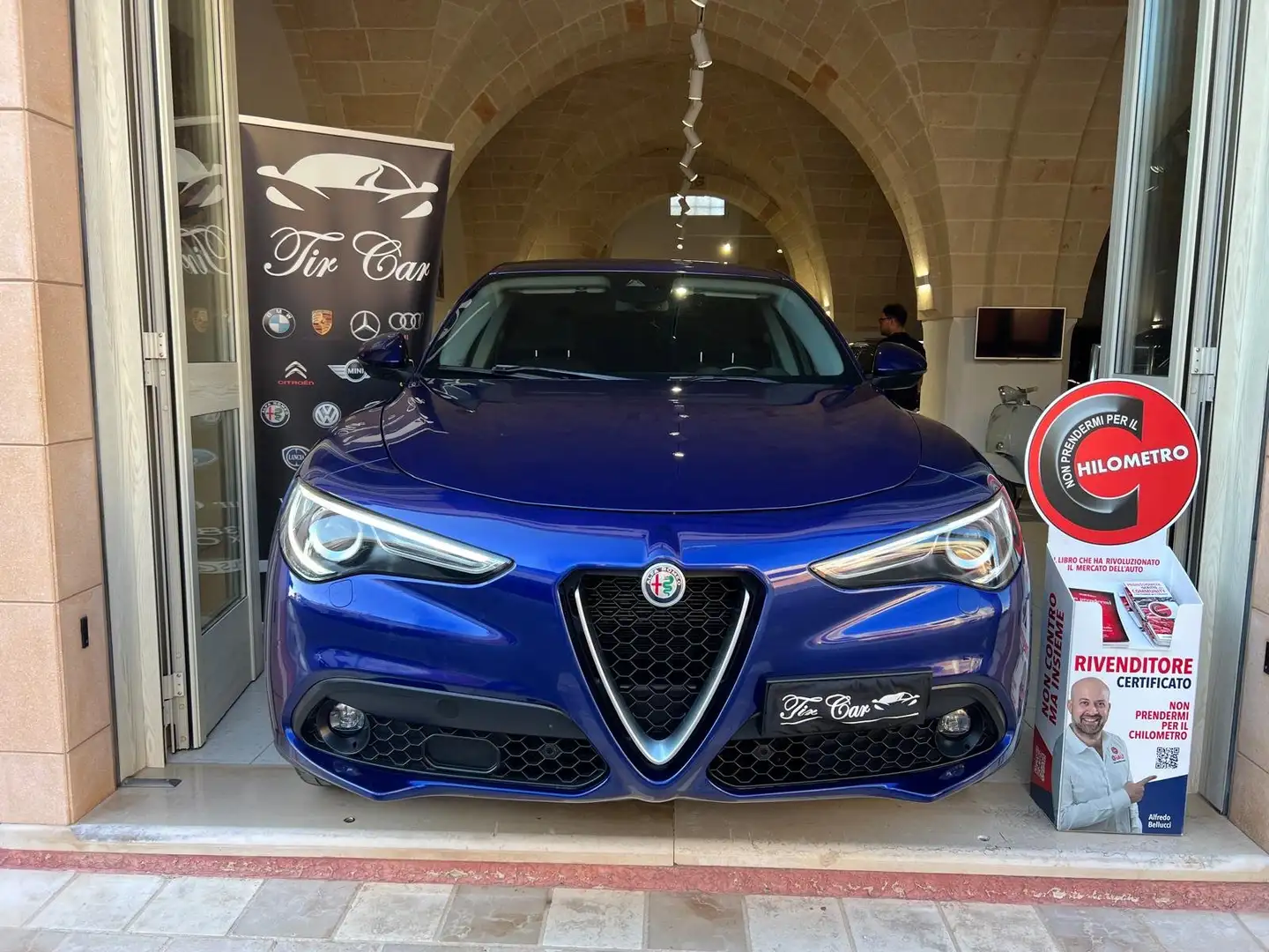 Alfa Romeo Stelvio Stelvio 2.2 t Sprint Q4 190cv auto Bleu - 2