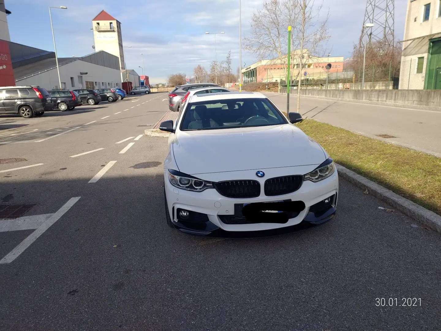BMW 420 420d Coupe xdrive Msport 190cv auto Blanc - 1