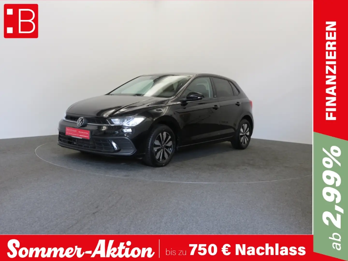 Volkswagen Polo 1.0 TSI DSG Move DIGITAL COCKPIT LED PDC 15 DAB Schwarz - 1