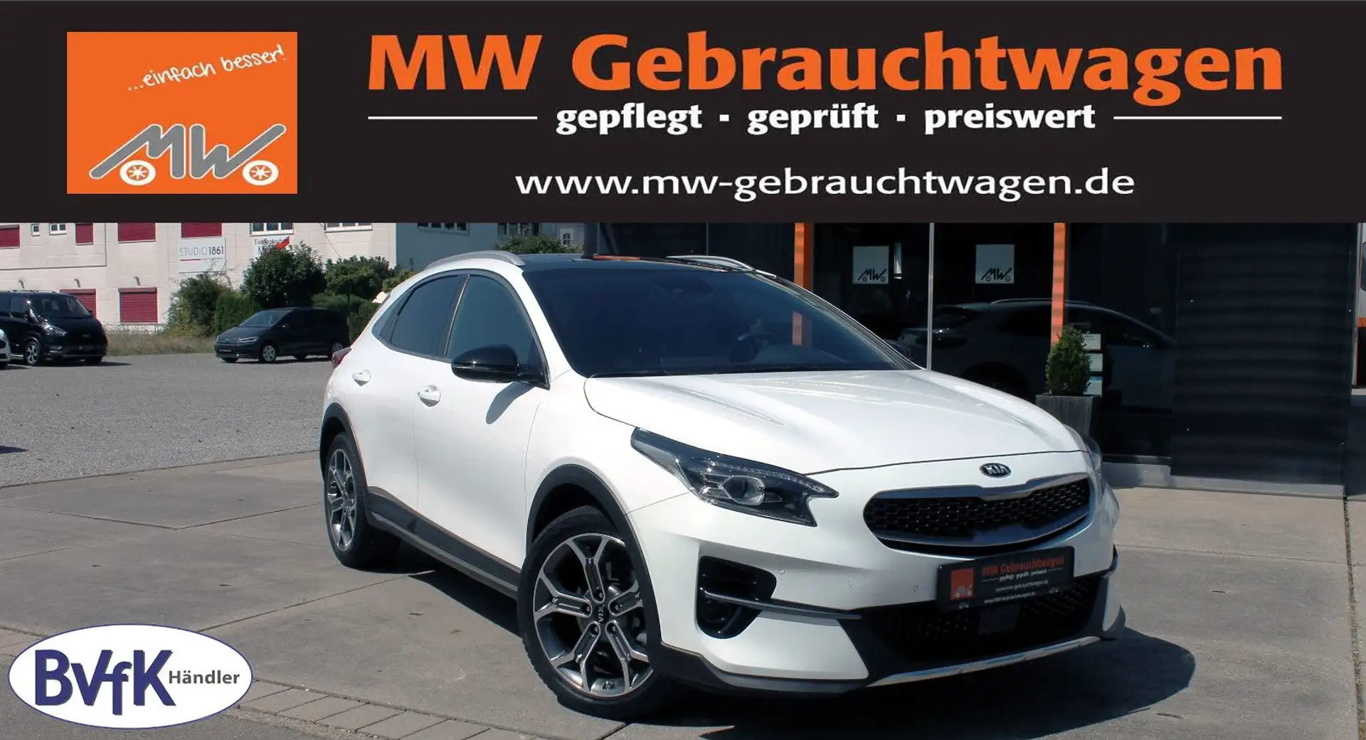 Kia XCeed 1.5T-GDI Xdition LED ACC KAM PANO SHZ NAV Weiß - 1