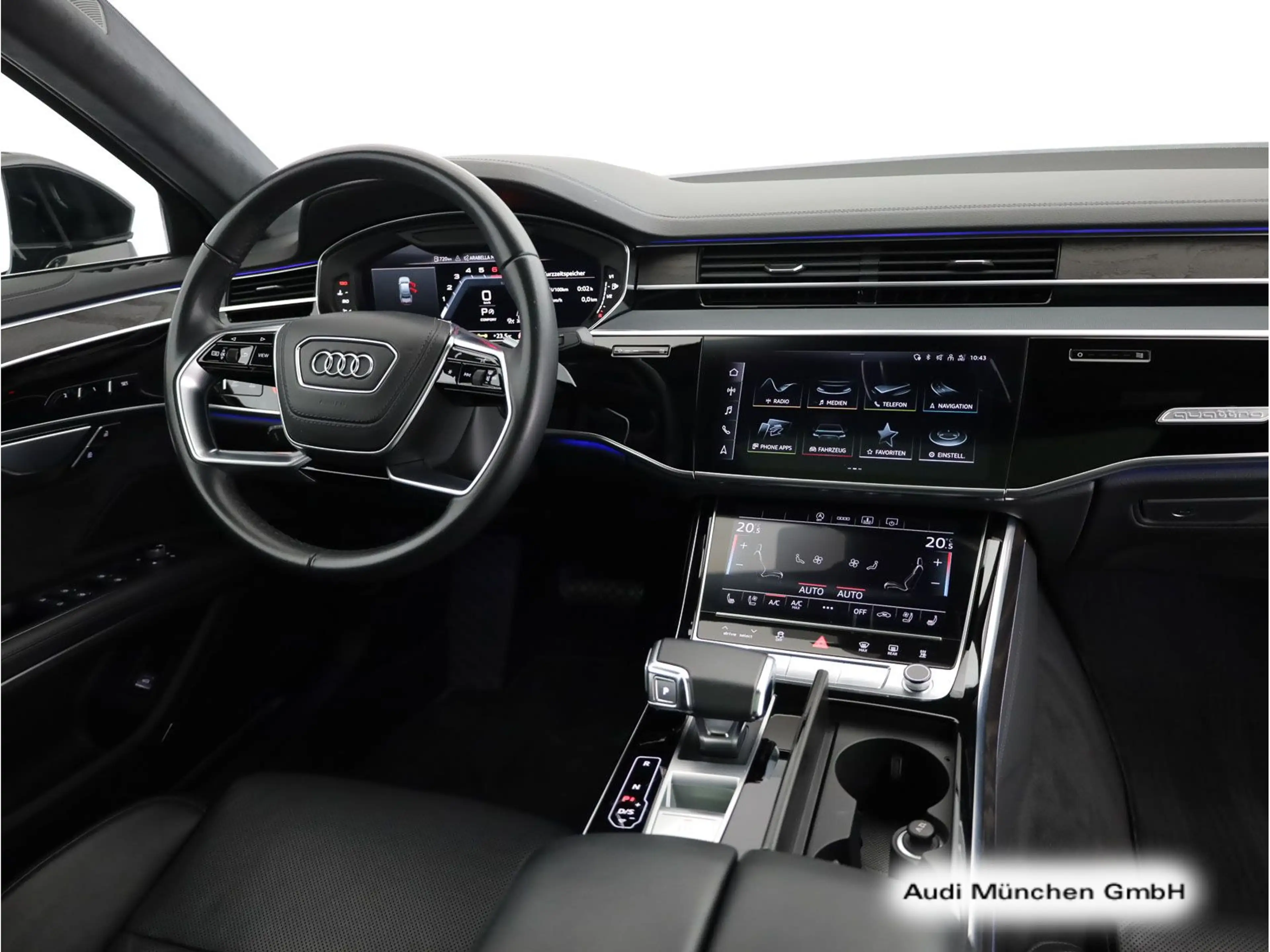 Audi A8 Lang 55 TFSI qu. Pano/StdHzg/DigiMatrix — photo 11