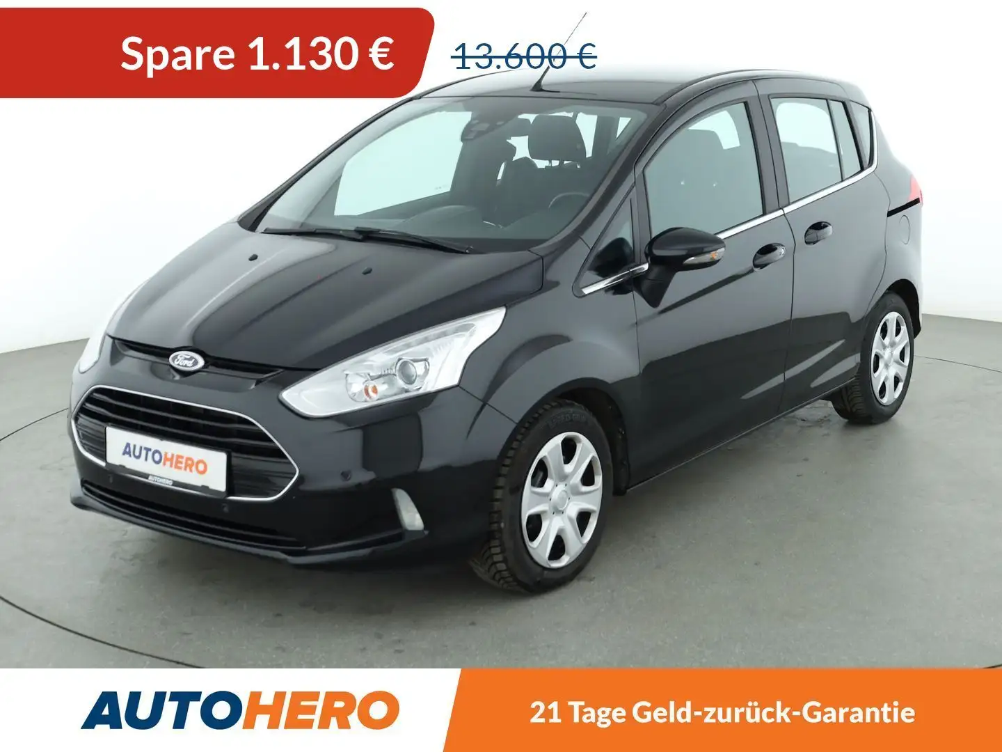 Ford B-Max 1.6 Ti-VCT Titanium Aut.*PDC*SHZ*KLIMA* Schwarz - 1