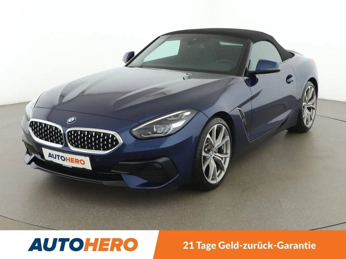 BMW Z4 sDrive 20i Sport Line Aut. *LED*TEMPO*NAVI*SPUR* Blau - 1