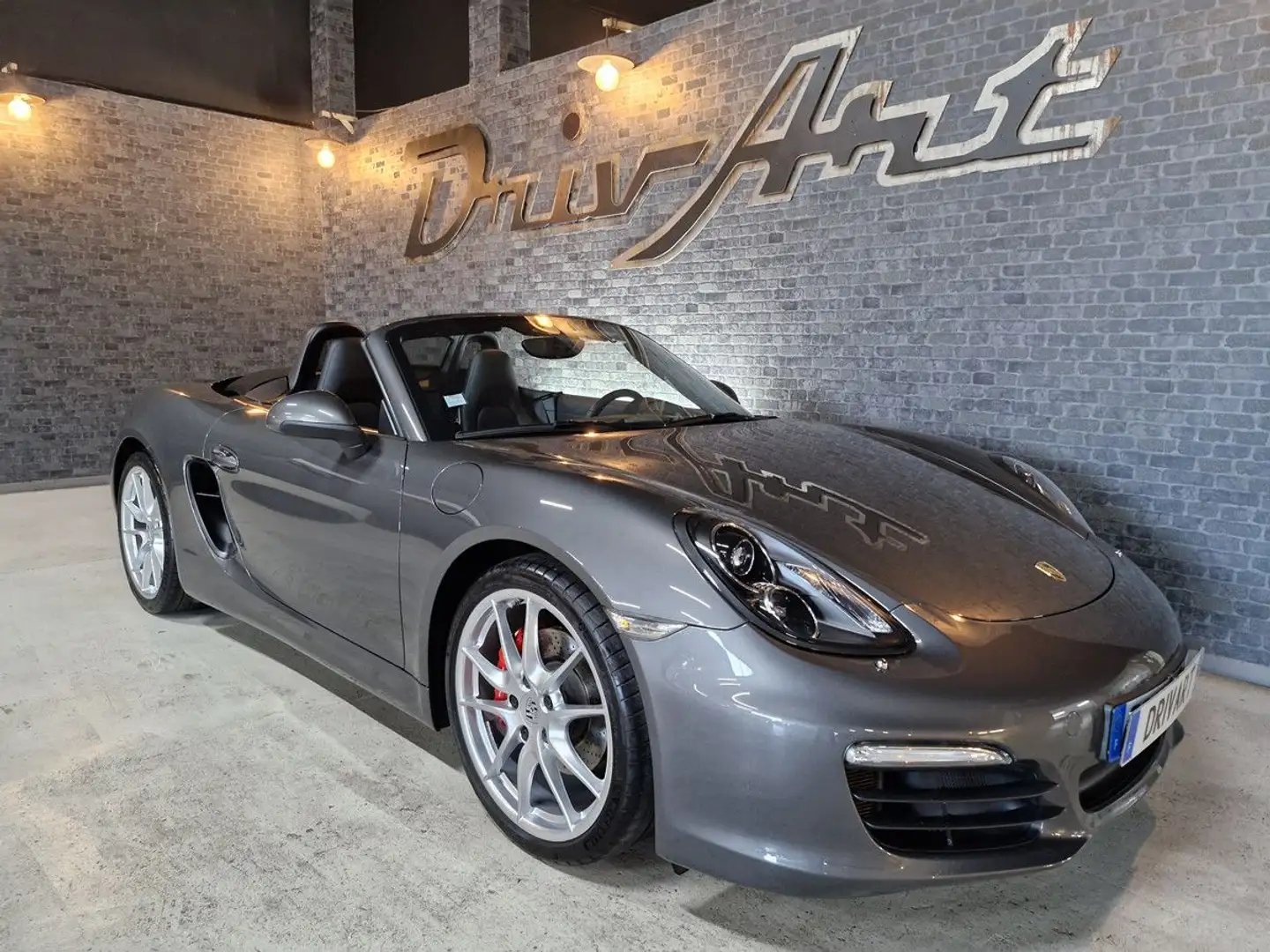 Porsche Boxster PORSCHE Boxster 981 S 3.4L 315ch BVM Gris - 1