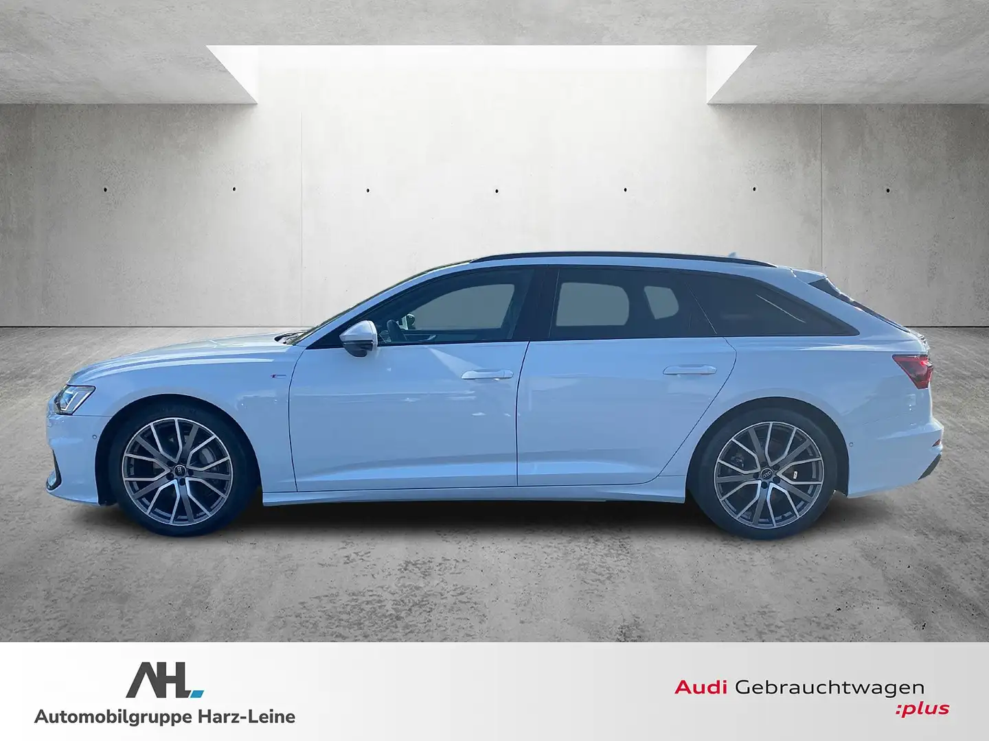 Audi A6 Avant 45 TDI S line quattro S-tronic Matrix ACC Pa Weiß - 2