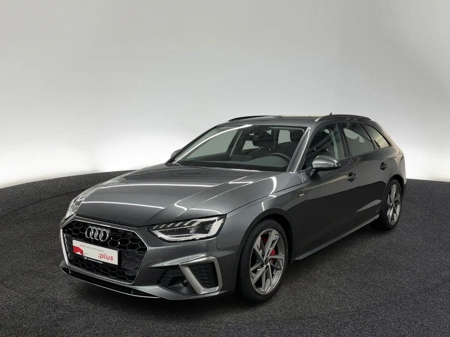 Audi A4 S line 40 TDI S tr. AHK LED RFK NAVI VI Grau - 2