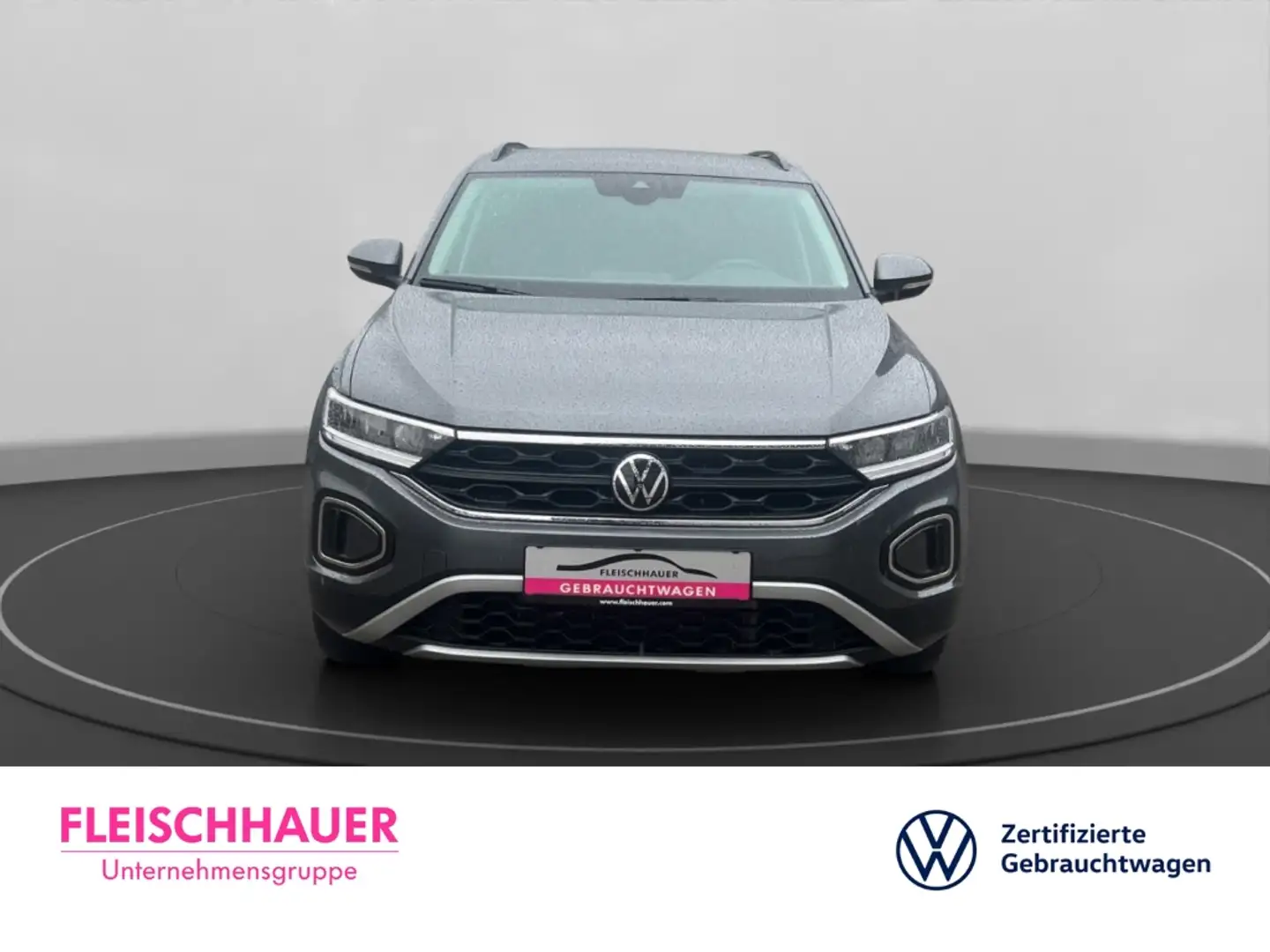 Volkswagen T-Roc 1.0 TSI Life Navi Sitzheizung App-Connect Grau - 2