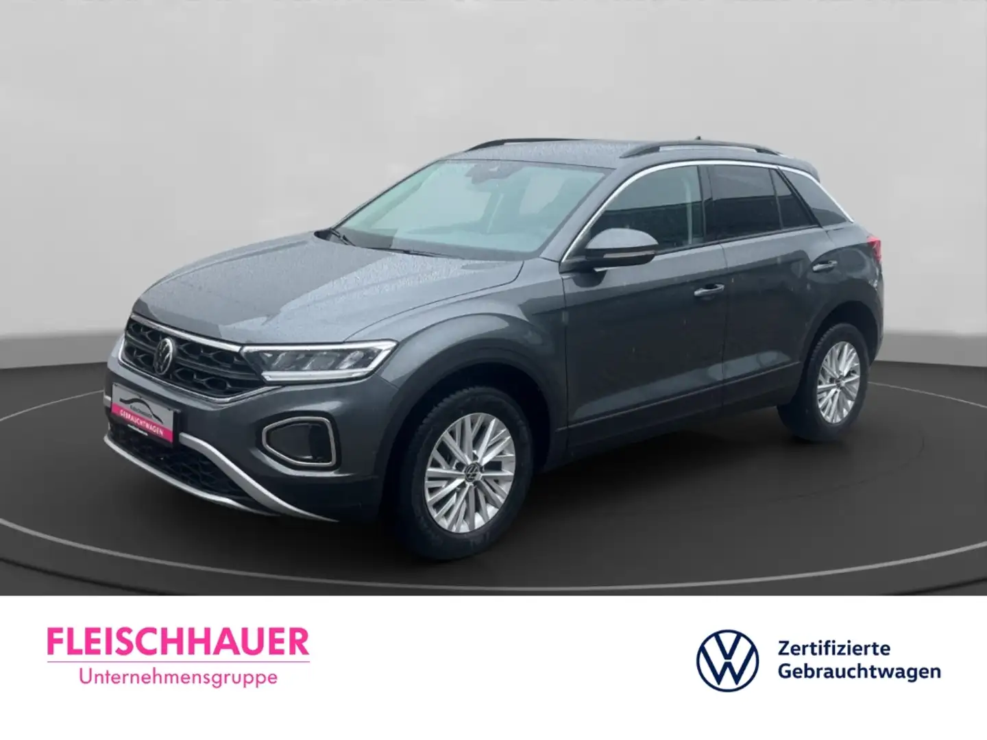 Volkswagen T-Roc 1.0 TSI Life Navi Sitzheizung App-Connect Grau - 1