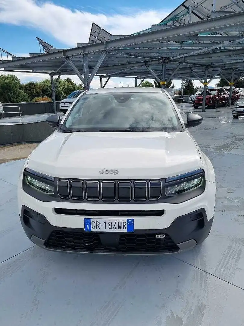 Jeep Avenger 1.2 Turbo 100 CV Longitude Weiß - 1
