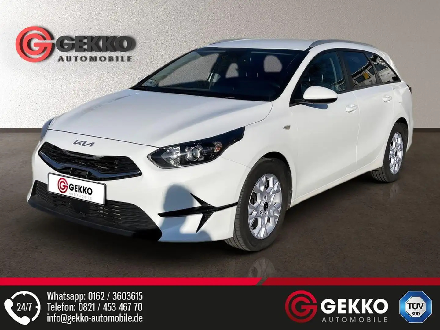 Kia Ceed SW / cee'd SW Ceed SW Prestige +KAMERA+SZH+DAB+APP+Metallic+Rege Weiß - 2