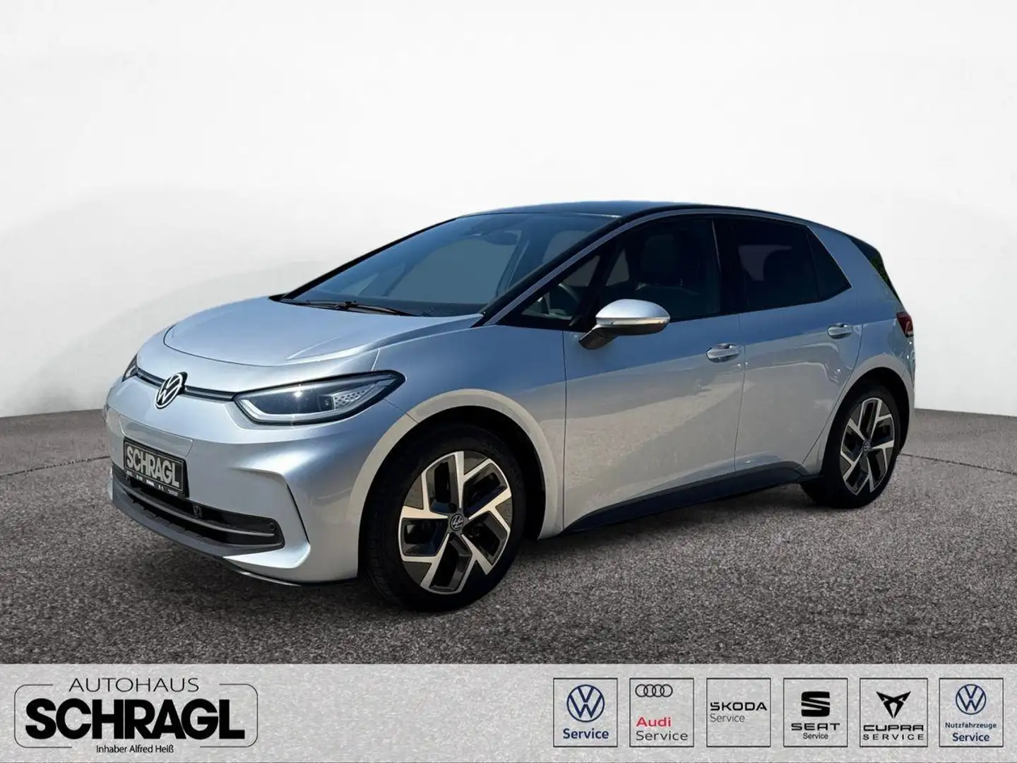 Volkswagen ID.3 Pro FACELIFT+PANO+AHK+NAV+ACC+MATRIX+KAMERA Argent - 1