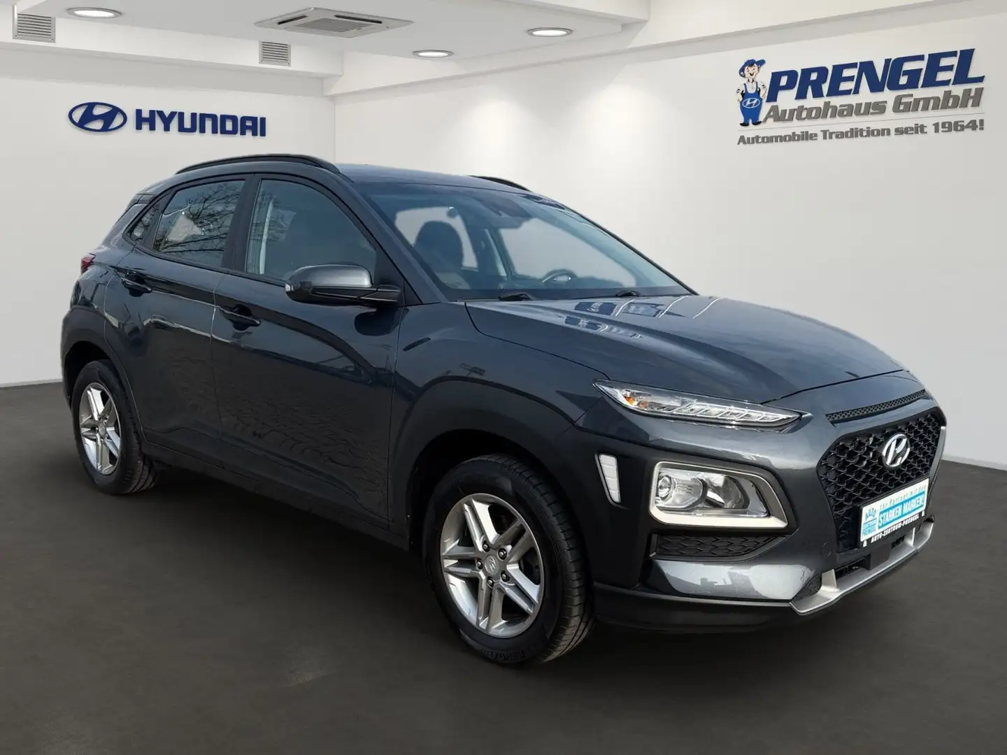 Hyundai KONA 1.0 T-GDi Trend NAVI/SITZH/LKRH/GRA/KRELL Grau - 2