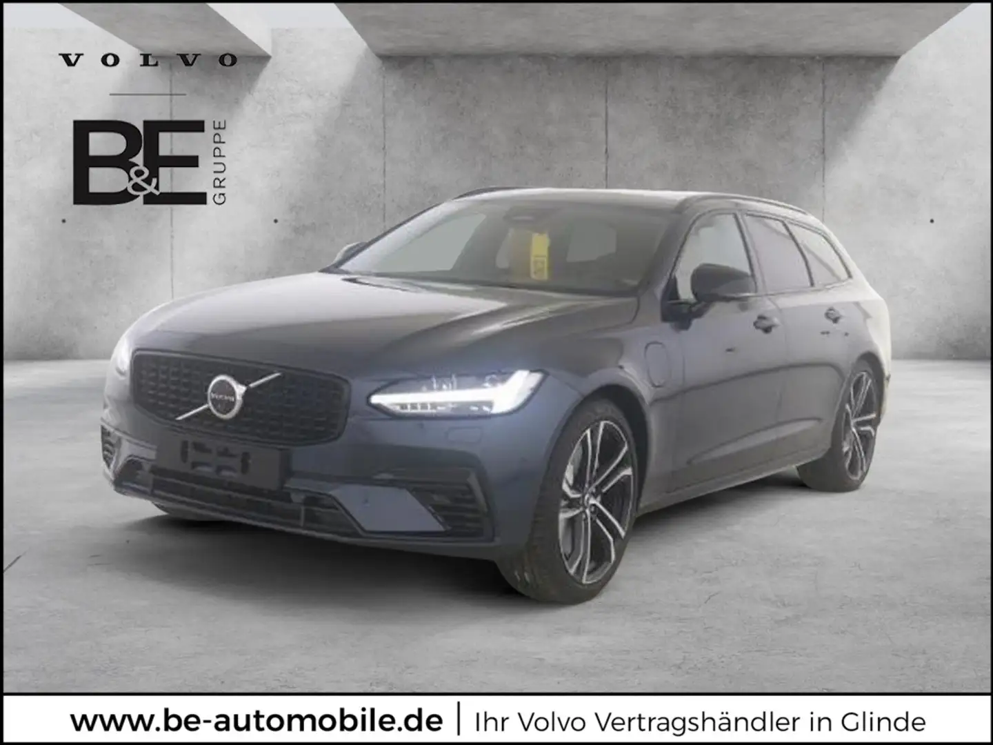 Volvo V90 T8 Ultra Dark Recharge Plug-In Hybrid AWD Blau - 1