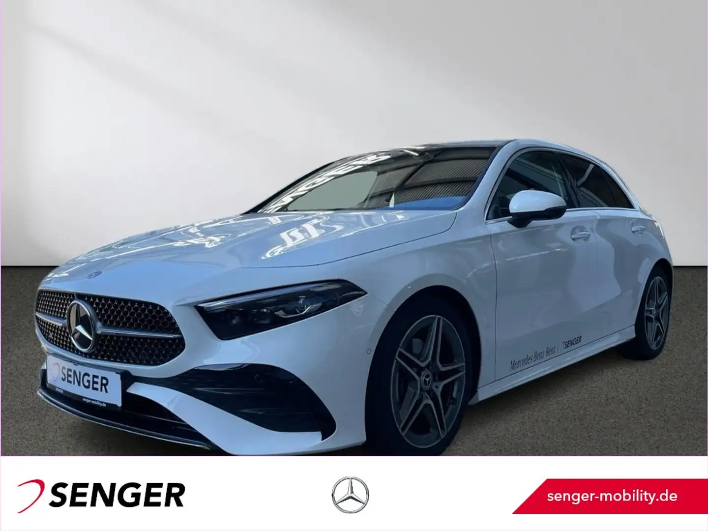 Mercedes-Benz A 200 AMG Multibeam-LED Panorama 360°-Kamera Weiß - 1