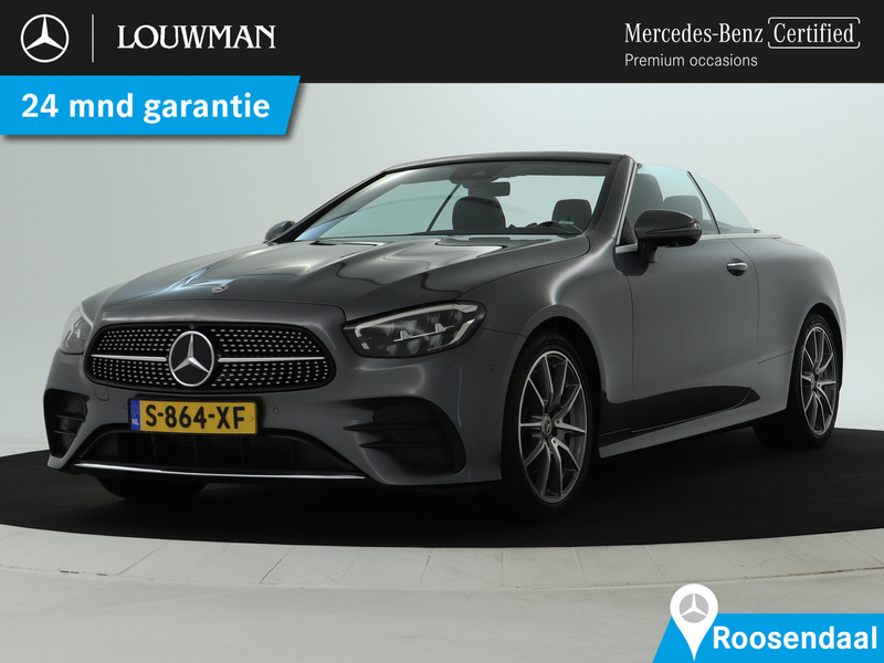 Mercedes-Benz E 200 Cabrio AMG Line | Aircap | Airscarf | Burmester® |