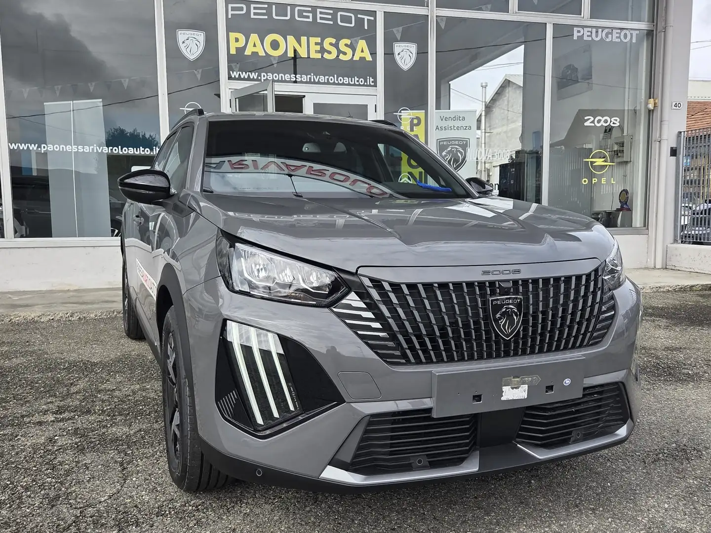 Peugeot 2008 ALLURE 100 CV KM/0 NESSUN OBBLIGO FINANZIARIO !! Gris - 1