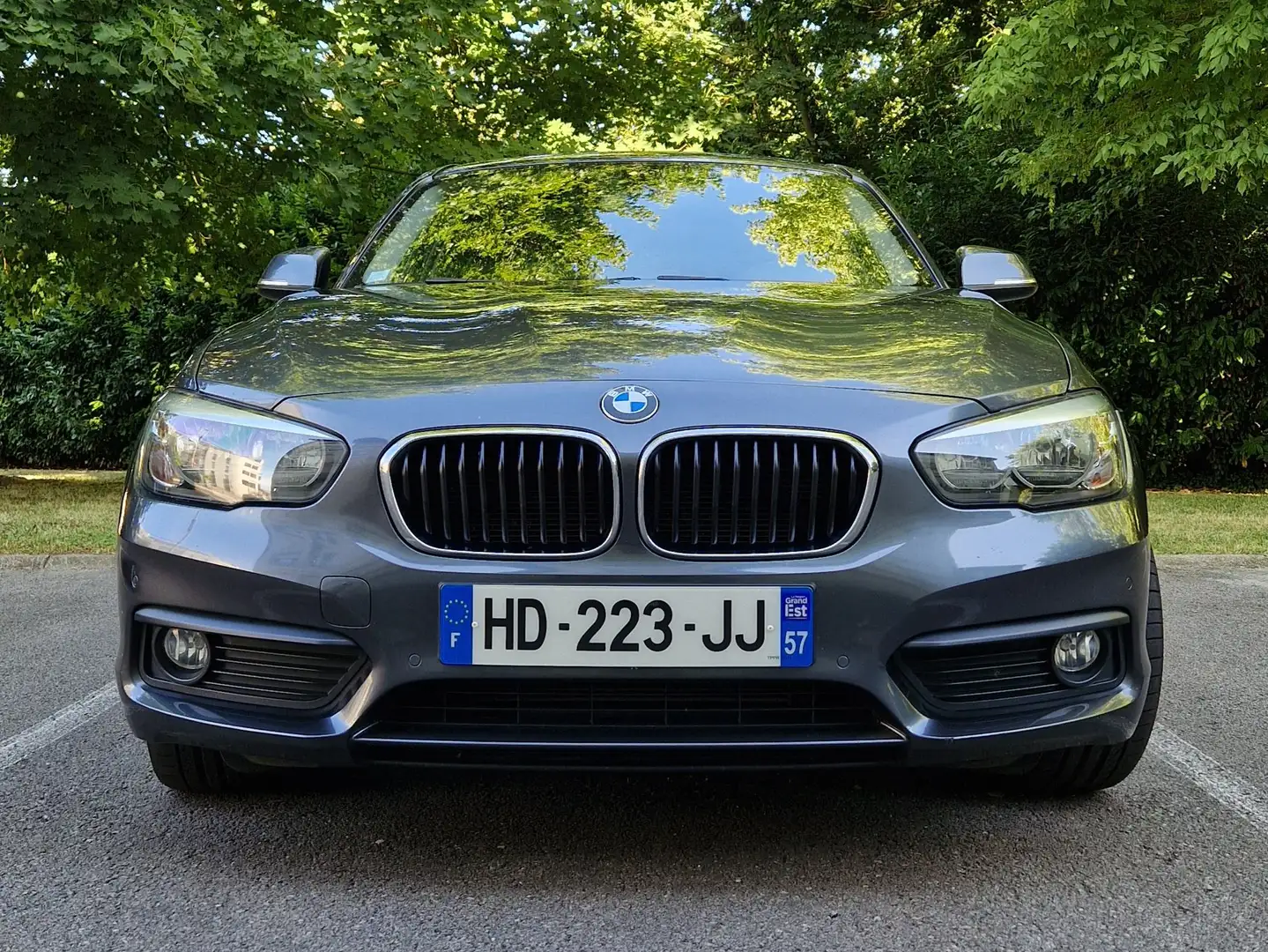BMW 116 116d 116 ch Business Design Gris - 1