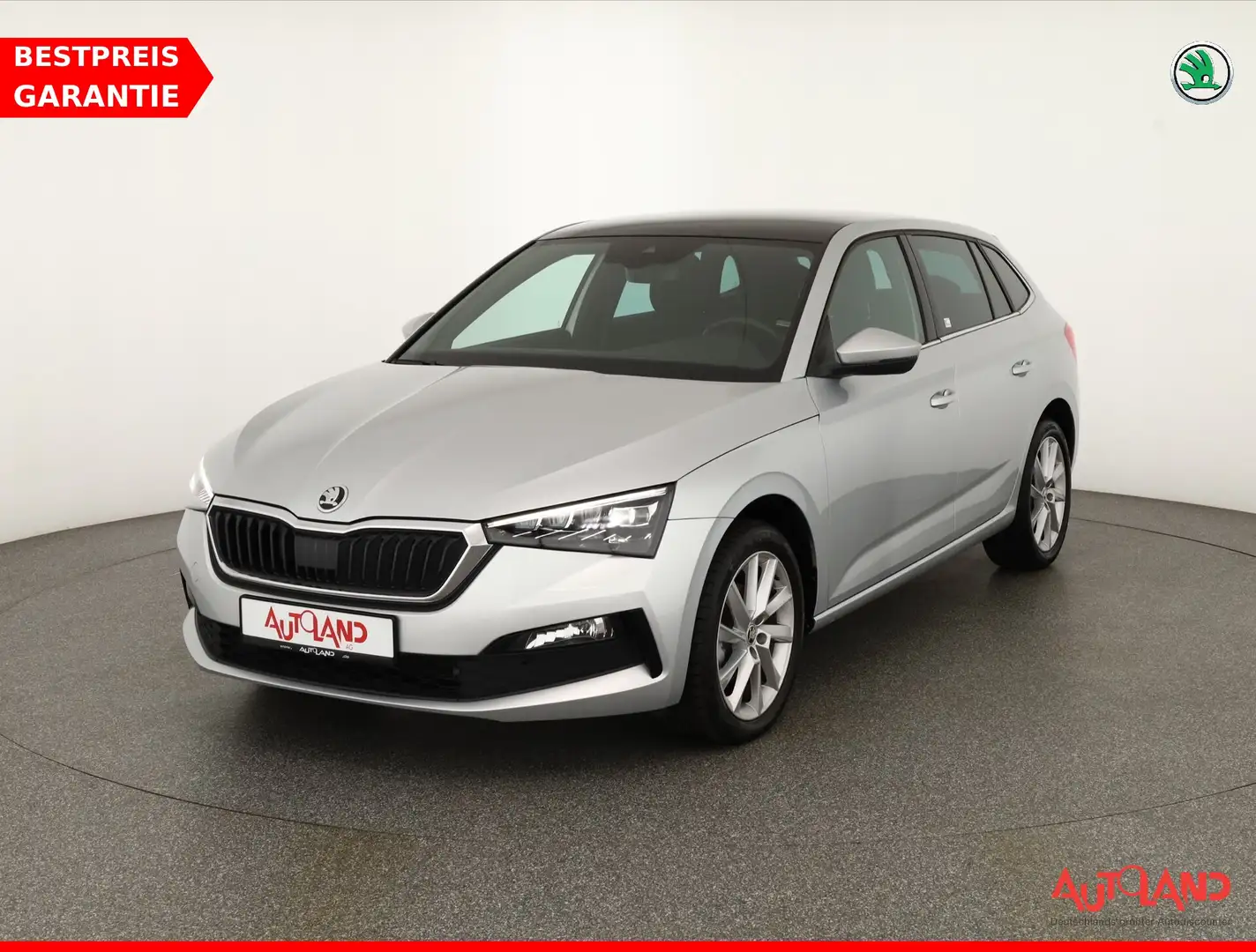 Skoda Scala 1.5 TSI DSG LED Sitzheizung Pano Tempomat Silber - 1