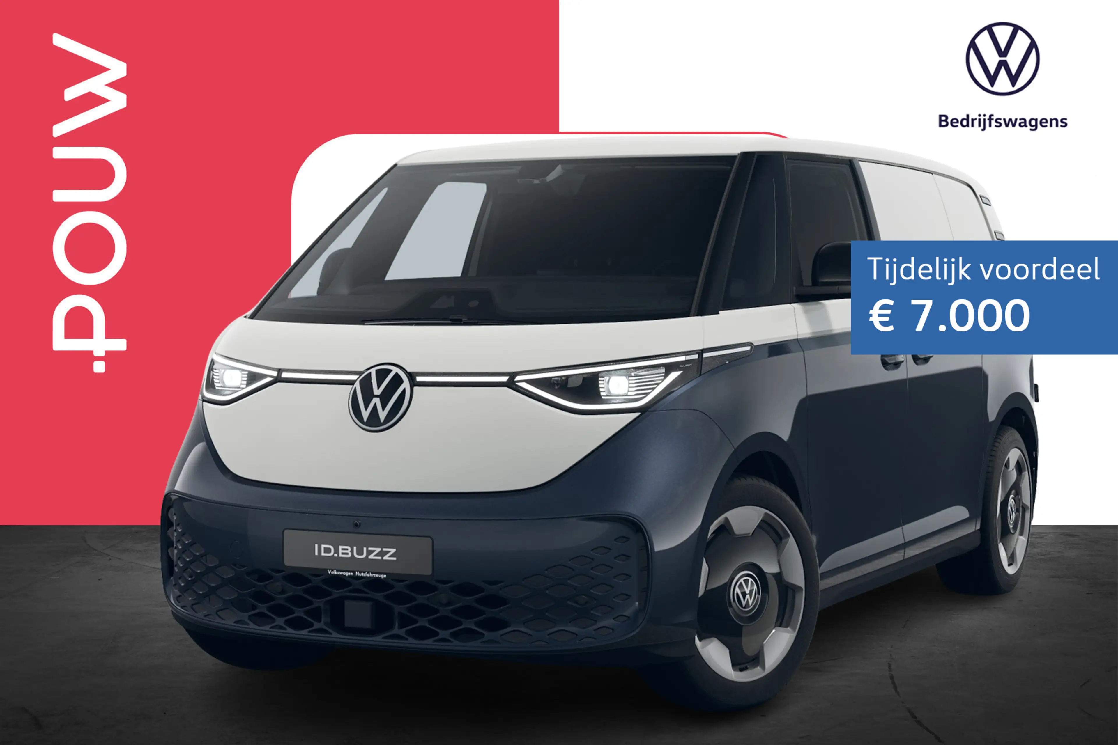 Volkswagen ID. Buzz Cargo Bulli Limited Edition 79 kWh 4MOTION | Schuifdeur